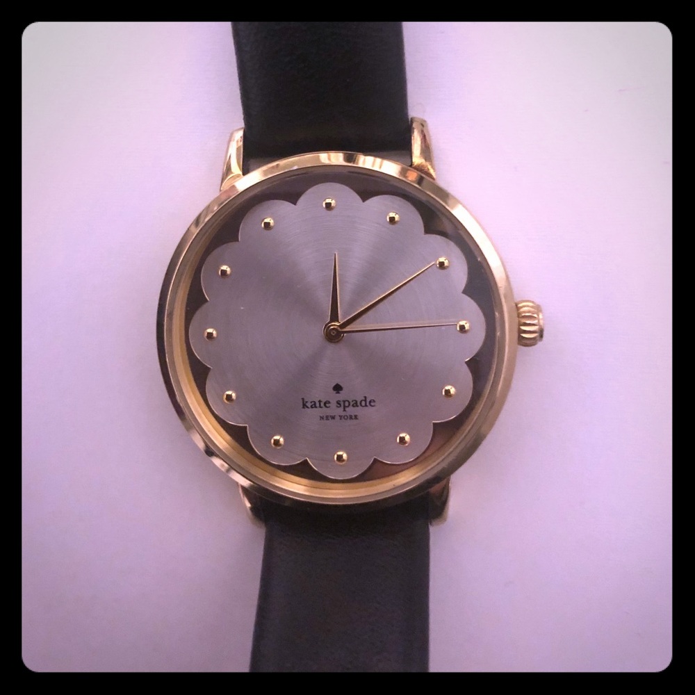 Kate Spade scalloped watch